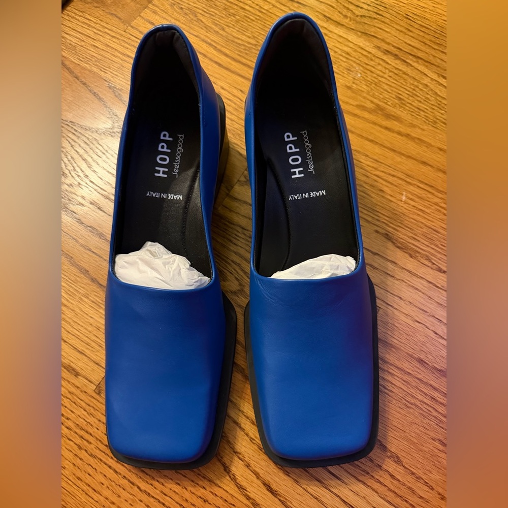 HOPP Bare Loafer Blue